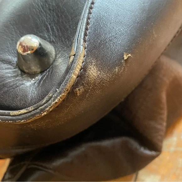 Gucci Diamante Leather Brown Weekender Travel Bag Duffle - Picture 17 of 17